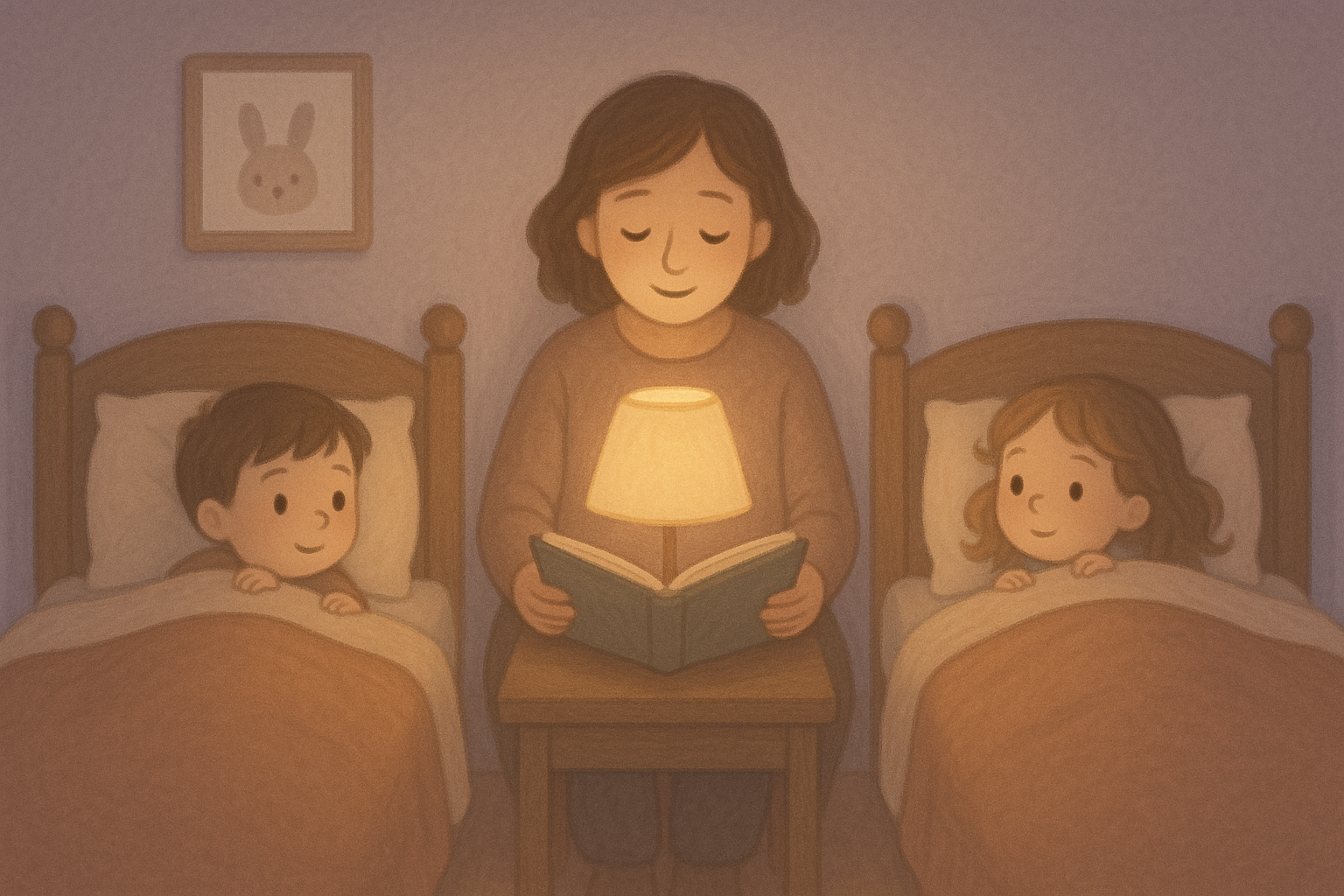 When Two Kids Share a Room: Bedtime Story Strategies That Keep the Peace